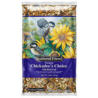 Feathered Friend Chickadee's Choice Series 14171 Wild Bird Food, Premium, 4 lb Bag