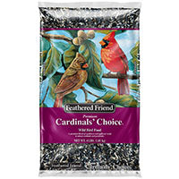 Feathered Friend Cardinal's Choice Series 14173 Wild Bird Food, Premium, 4 lb Bag