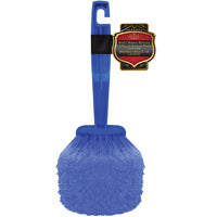 SM ARNOLD SELECT 25-615 Washing Brush, 2 in L Trim, 9-1/2 in OAL, Polypropylene Trim, Blue Handle