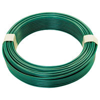 HILLMAN 50149 Clothesline, 100 ft L, Steel, Green