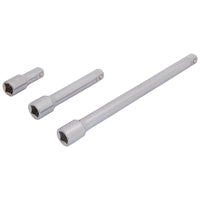 Vulcan TS-3PC-EB1/2 Extension Bar Set, 2-1/2 in L, Chrome