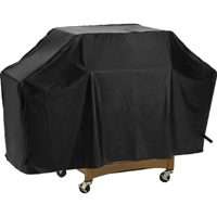 Omaha SPC04-123L Grill Cover, 18 in W, 34 in H, Vinyl, Black