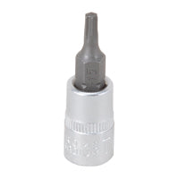 Vulcan 55050027SD Star Bit Socket, T15 Tip, Chrome