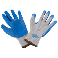 Diamondback GV-SHOWA/XL Gripper Work Gloves, Men & Women, 10-1/4 in L, Knit Liner Cuff, Rubber Latex Coating