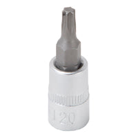 Vulcan 55050028SD Star Bit Socket, T20 Tip, Chrome