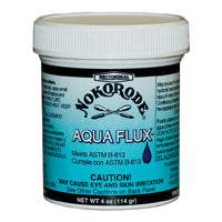 NOKORODE Aqua Flux Series 74047 Flux, 4 oz, Paste, Tan