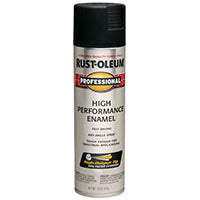 RUST-OLEUM 239107 Enamel Spray Paint, Semi-Gloss, Black, 15 oz, Aerosol Can