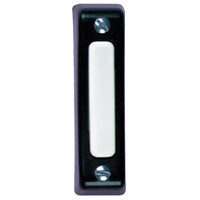 DOORBELL WRLS W/BTN BLK/WHT