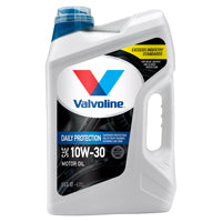 VALVOLINE Daily Protection 881156 Synthetic Blend Motor Oil, 10W-30, 5 qt Jug