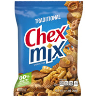 Chex Mix CMT8 Snack Food, Original Flavor, 3.6 oz Bag