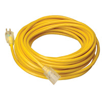 CORD EXT OTDR LT 12/3X50FT YEL