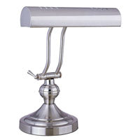 Boston Harbor TL-TB-800A3L Piano Desk Lamp, 120 V, 40 W, 1-Lamp, T10 Lamp, Satin Nickel Finish