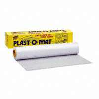 Warp's PM-50 Floor Runner, 50 ft L, 30 in W, Plastic, Clear