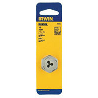 IRWIN 9331 Machine Screw Die, #10-32 Thread, NF Thread, Right Hand Thread, HCS