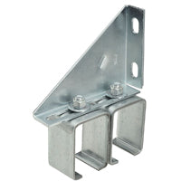 National Hardware N104-786 Double Box Rail Bracket, Steel, Galvanized