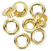 GENERAL 1261-2 Grommet Refill, Brass