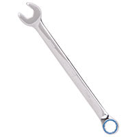 Vulcan MT6548093 Combination Wrench, Metric, 11 mm Head, Chrome Vanadium Steel, Silver, Round Handle