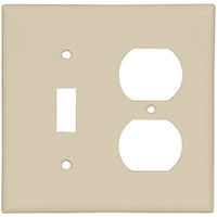 WALL PLATE 1DPLX 1TGL 2GNG IVY