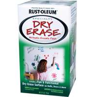 RUST-OLEUM SPECIALTY 241140 Dry Erase Paint, Mild, White, 27 oz