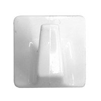 OOK 72800 Utility Hook, 2 lb, Plastic, White