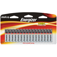 BATTERY ALKALINE MAX 16PK AAA