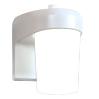 HALO FE0650LPC Series FE0650LPCW Entry Light, 120 V, 9 W, LED Lamp, 927 Lumens Lumens, 5000 K Color Temp, White Fixture