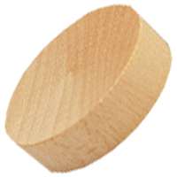 Waddell 830-.3 Screw Hole Plug, Birchwood