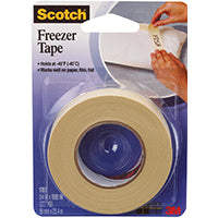 Scotch 178 Freezer Tape, Tan/Transparent