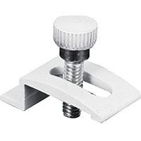 Prime-Line 326-0197 Storm Door Panel Clip, Aluminum, White