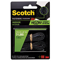 Scotch RF4711 Fastener, 3/4 in W, 18 in L, Black, 1 lb