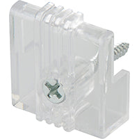 OOK 50226 Mirror Clip Set, Plastic, Clear, Wall Mounting