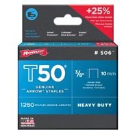 STAPLE T50 1250PK 3/8IN