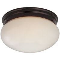 Boston Harbor F14BB02-8005-ORB Two Light Round Ceiling Fixture, 120 V, 60 W, 2-Lamp, A19 or CFL Lamp, Bronze Fixture