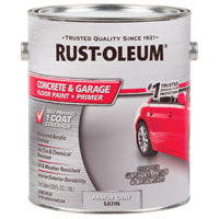 RUST-OLEUM 225359 Floor Paint, Satin, Armor Gray, 1 gal Can