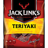 Jack Link's 10000008447 Beef Jerky, Teriyaki Flavor, 2.85 oz