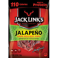 Jack Link's 10000008445 Beef Jerky, Jalapeno Flavor, 2.85 oz