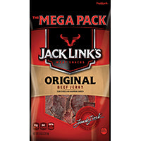 Jack Link's 10000008206 Beef Jerky, Original Flavor, 8 oz Mega