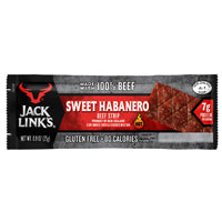 Jack Link's 10000028692 Beef Steak Strip, Sweet Habanero Flavor