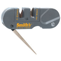 Smith's Pocket Pal Series PP1 Knife Sharpener, 400/800 Grit, Coarse/Fine/Medium, Carbide/Diamond Abrasive