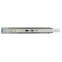 KV True-Trac TT100P 450 Drawer Slide, 100 lb, 450 mm L Rail, 12.7 mm W Rail, Zinc