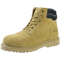 Diamondback WSST-9.5 Work Boots, 9.5, Medium W, Beige, Leather Upper, Lace-Up Closure