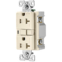 Eaton Wiring Devices TRAFCI20LA AFCI Receptacle, 2 -Pole, 20 A, 125 V, Back, Side Wiring, NEMA: 5-20R