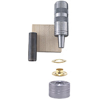 GENERAL 71260 Grommet Kit, Brass, Black Oxide