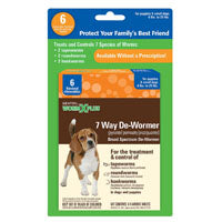 SENTRY 3932 Dewormer, Tablet, 6 Count