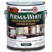 ZINSSER 02771 Interior Paint, Eggshell, White, 1 gal Can