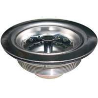 ProSource 8039CP-3L Basket Strainer Assembly, 4.4 in Dia, For: 3-1/2 to 4 in Dia Opening Sink