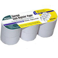 R3 013125 Thermal Paper, 165 ft L, 1-1/2 in W