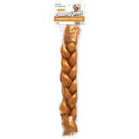 RUFFIN'IT 23161 Braided Twist Dog Chew, 10 in