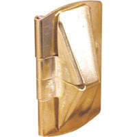 Defender Security U 9938 Window Flip Lock, Steel, Brass