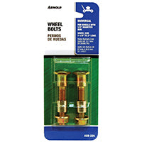 ARNOLD ASB-225 Wheel Bolt, Universal, Steel, For: Wheels with 1/2 in Dia Bore and Hub Width From 1-1/8 to 2 in Long